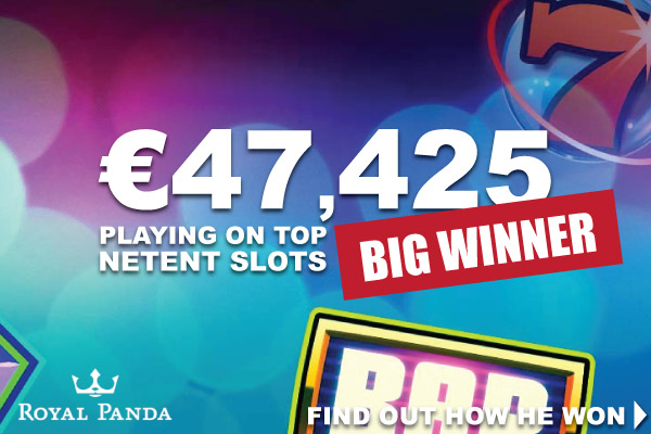 Big NetEntertainment Slot Winner