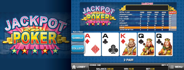 Play'n GOs Jackpot Poker Mobile Screenshot