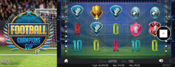 NetEnt Football Champions Cup Slot