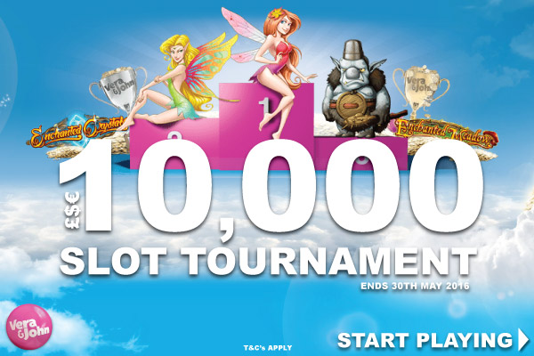 Start Playing In The VeraJohn 10K Slot Tournament Today