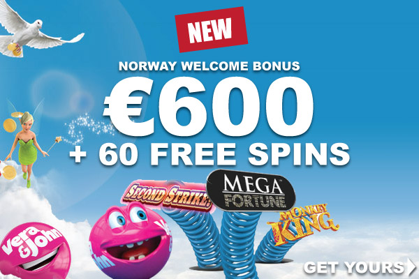 Get Your New Norwegian Casino Bonus At Vera&John