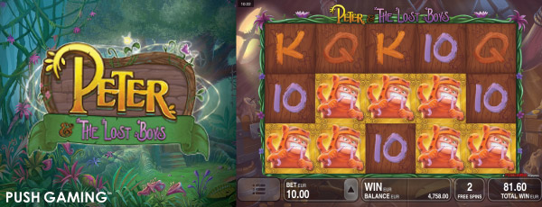 Push Gaming Peter & The Lost Boys Mobile Slot