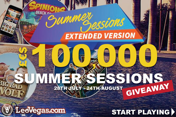 LeoVegas Mobile Casino 100K Giveaway