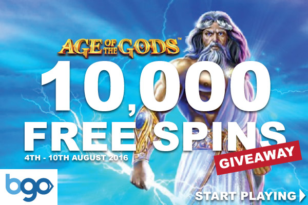 BGO Mobile Casino Free Spins Giveaway