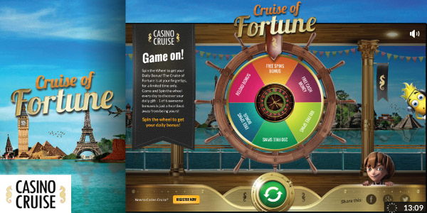 Cruise of Fortune Bonus Wheel