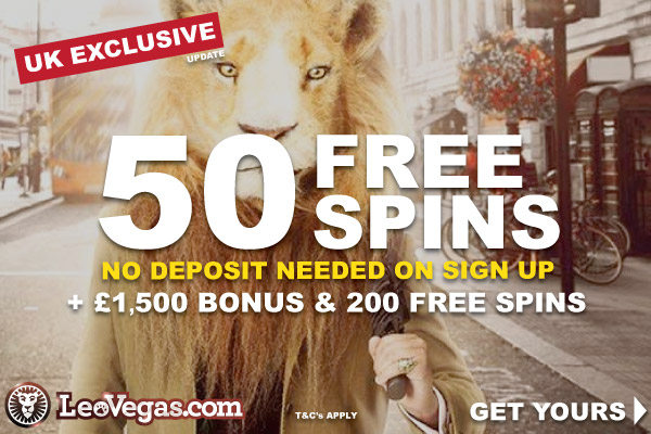 Get Your UK Leo Vegas Free Spins & Bigger Bonus