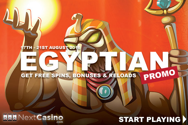 Get Your NextCasino Bonuses In The Latest Egyptian Promo