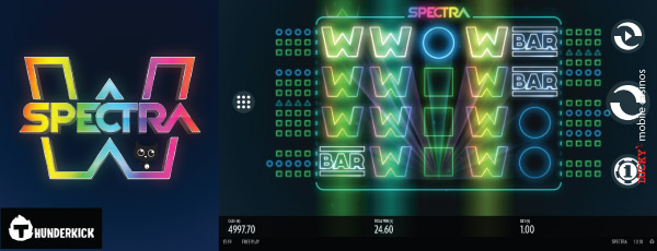 Thunderkick Spectra Mobile Slot Screenshot