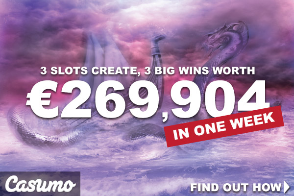 3 Big Casumo Casino Slot Wins In One Week