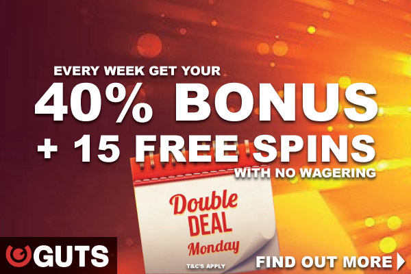 Get Your Guts Double Deal Monday Bonus Every Week