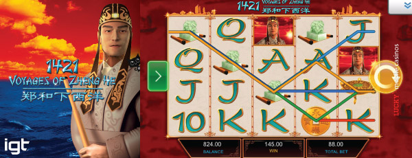 IGT 1421 Voyages of Zheng He Mobile Slot