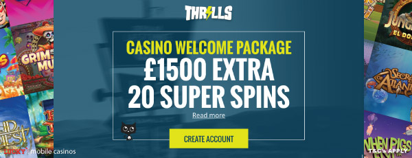 Your Thrills Casino Welcome Bonus
