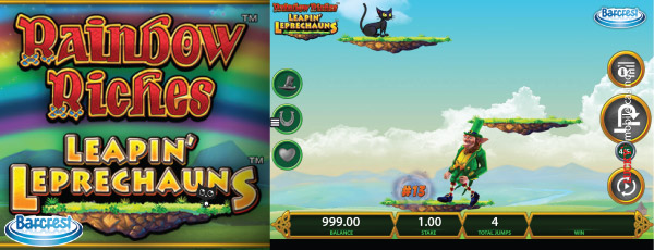 Barcrest Rainbow Riches Leapin' Leprechauns Game