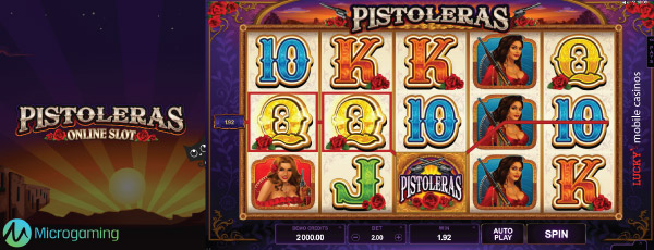 Microgaming Pistoleras Online Slot Game