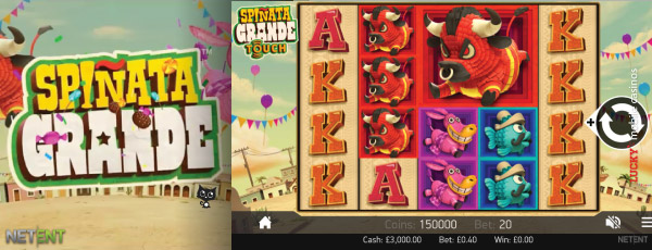 NetEnt Spinata Grande Touch Slot Game