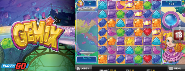 Play'n GO Gemix Slot On Mobile