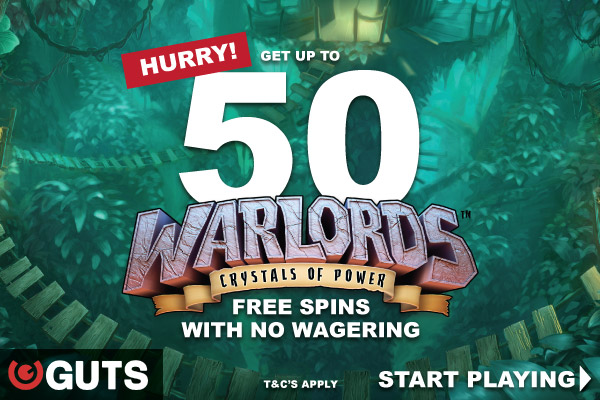 Hurry! Get Your NetEnt Free Spins At Guts