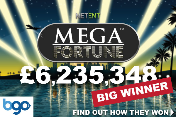 Mega Fortune Touch Jackpot Won At BGO Mobile Casino