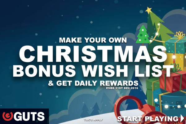 Make Your Christmas Bonus Wish List Great At Guts
