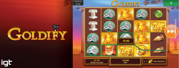 IGT Goldify Mobile Slot Game