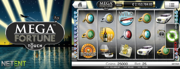 Mega Fortune Touch Slot Game by NetEnt