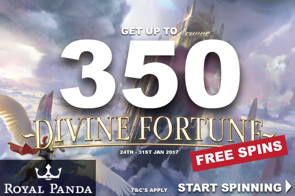 Get Your NetEnt Free Spins At Royal Panda This Week
