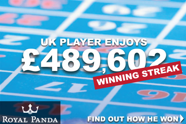 UK Roulette Player Wins Big At Royal Panda Casino