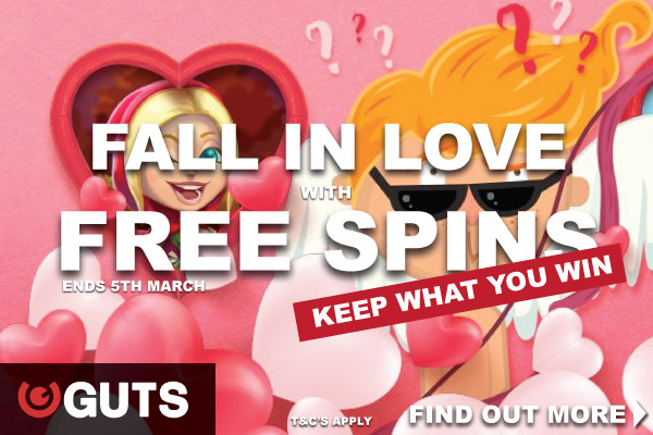 Get Your Guts Free Spins With No Wagering Today