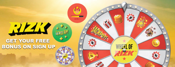Spin the Wheel of Rizk For Your No Deposit Bonus
