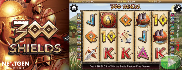 NextGen 300 Shields Mobile Slot Machine