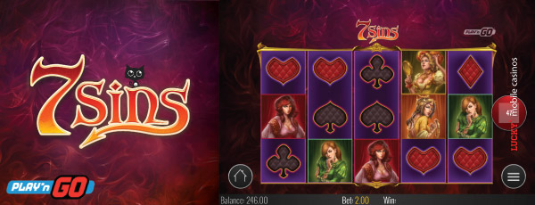 Play'n GO 7 Sins Mobile Slot Machine