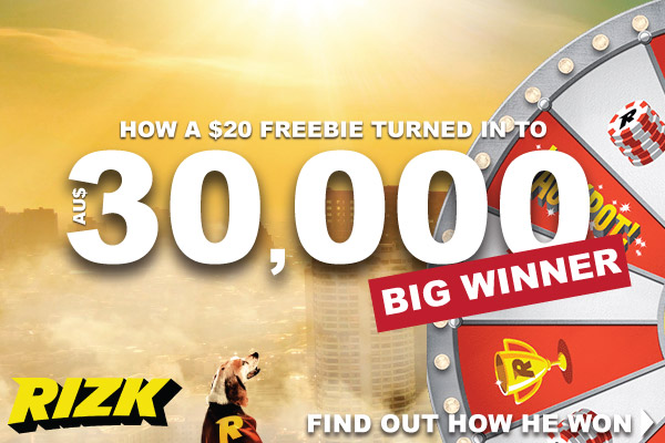Rizk Casino No Deposit Bonus Turns In To A $30,000 Big Win