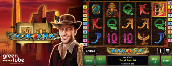 Greentube Book of Ra Deluxe Mobile Slot Machine