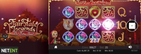 NetEnt Red Riding Hood Mobile Slot Machine