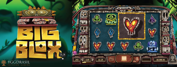 Yggdrasil Big Blox Slot Machine on iPad