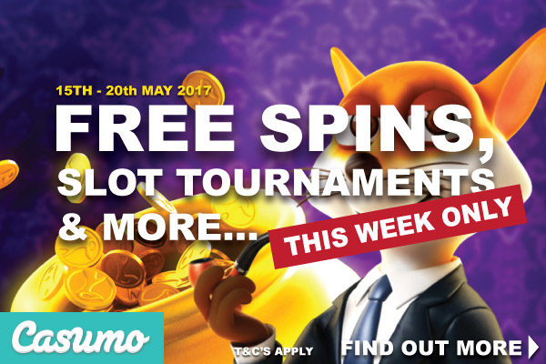 Get Your Casumo Mobile Casino Free Spins & Play Tournaments