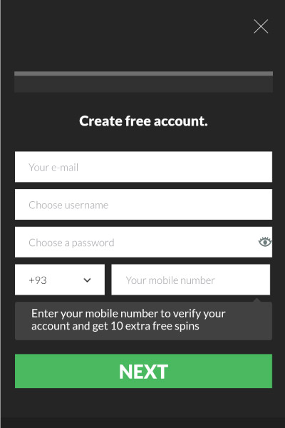 House of Jack Casino Account Sign Up