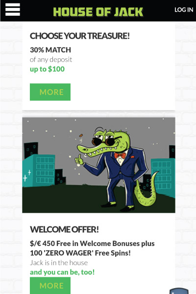House of Jack Casino Bonuses & Promotions