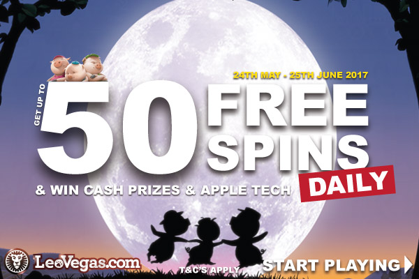 Get Daily Free Spins At LeoVegas Mobile Casino