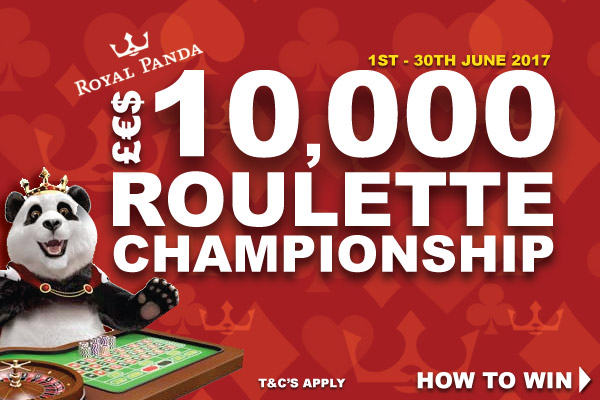 Royal Panda Casino Roulette Championship June 2017