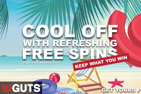 Get Your Guts Casino Free Spins Bonuses This Summer