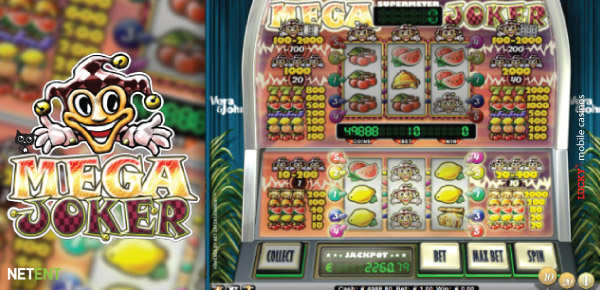 NetEnt Mega Joker Jackpot Slot Machine Online