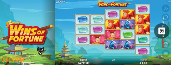 Quickspin Wins of Fortune Mobile Slot