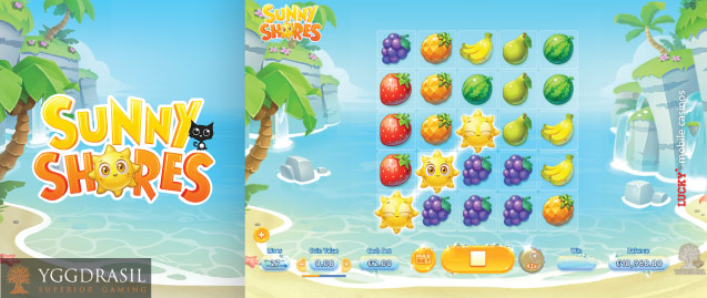 Yggdrasil Sunny Shores Mobile Slot Machine On iPad