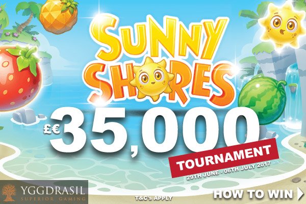 Play Yggdrasil Sunny Shores Slot & Win Real Cash Prizes