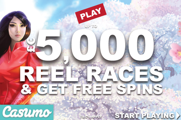 Win Real Money In Casumo Casino Reel Races