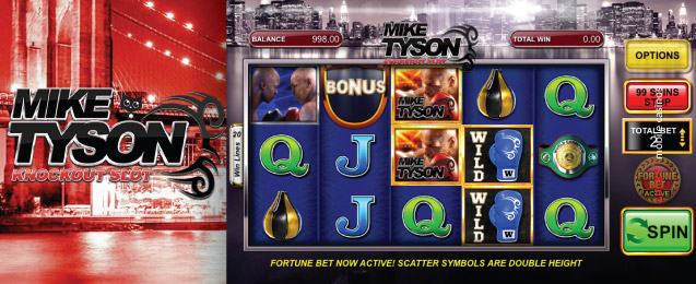 Mike Tyson Knockout Slot Machine On iPad