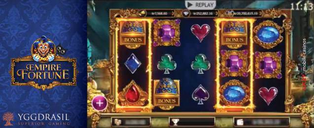 Yggdrasil Empire Fortune Slot Bonus Scatters Trigger