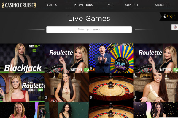Casino Cruise Mobile Live Casino Games