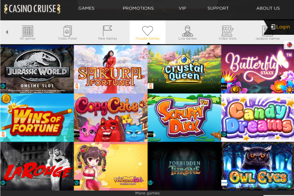 Casino Cruise Mobile Slots Collection